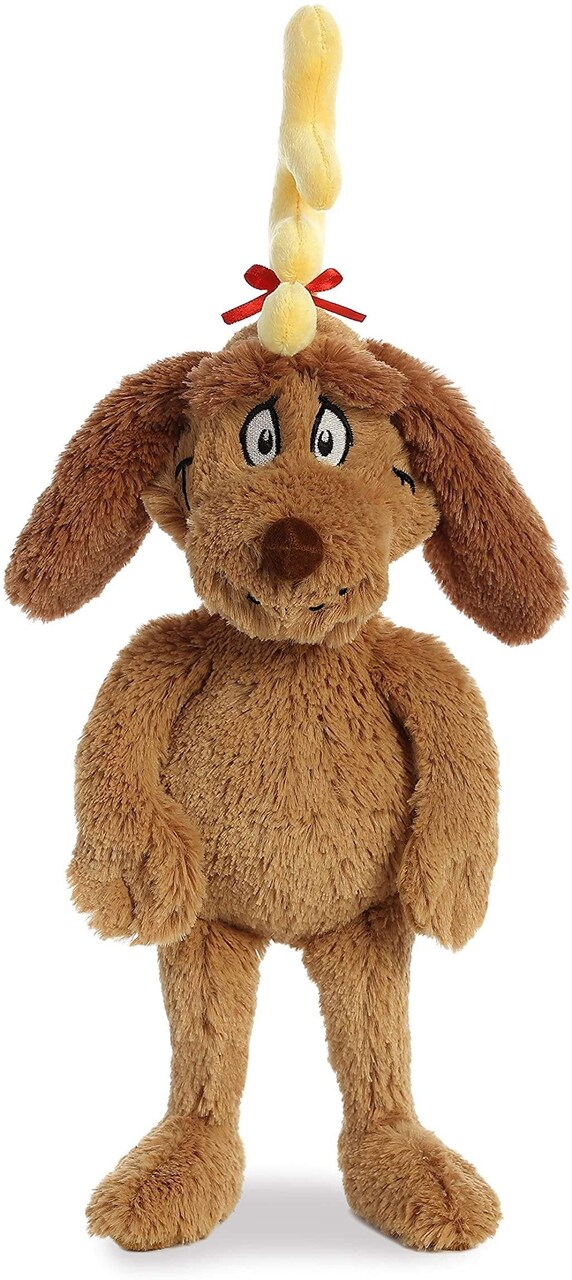 Aurora® Whimsical Dr. Seuss™ Max Stuffed Animal - Magical Storytelling - Officially Licensed - Brown 16 Inches
